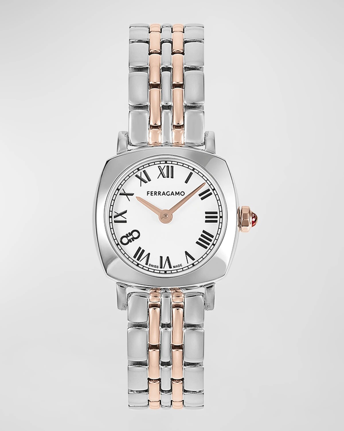 Часы Ferragamo Soft Square с ремешком-браслетом, 23 мм, двухцветное розовое золото, цвет Two Tone
Часы Ferragamo Soft Square с ремешком-браслетом, 23 мм, двухцветное розовое золото, цвет Two Tone
