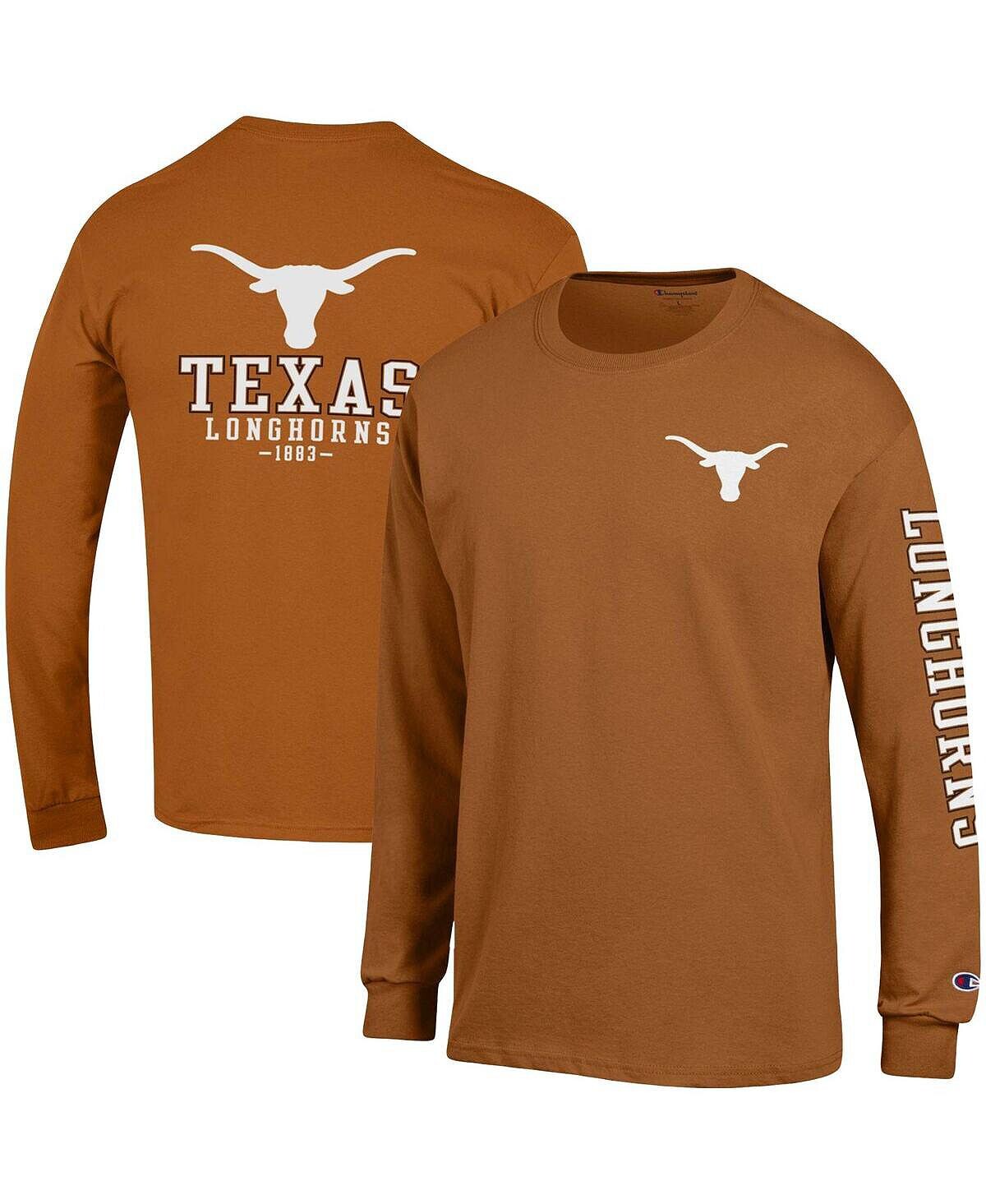Мужская футболка с длинным рукавом Texas Orange Texas Longhorns Team Stack Champion
Мужская футболка с длинным рукавом Texas Orange Texas Longhorns Team Stack Champion