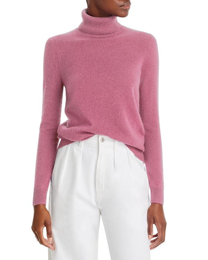 Кашемировый свитер с высоким воротником — 100% эксклюзив C by Bloomingdale's Cashmere, Розовый, Кашемировый свитер с высоким воротником — 100% эксклюзив C by Bloomingdale's Cashmere
Кашемировый свитер с высоким воротником — 100% эксклюзив C by Bloomingdale's Cashmere, Розовый, Кашемировый свитер с высоким воротником — 100% эксклюзив C by Bloomingdale's Cashmere