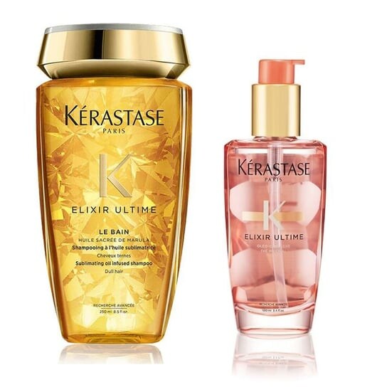 Набор для окрашенных волос: ванна 250мл + масло 100мл Kérastase Elixir Ultime, Kerastase
Набор для окрашенных волос: ванна 250мл + масло 100мл Kérastase Elixir Ultime, Kerastase