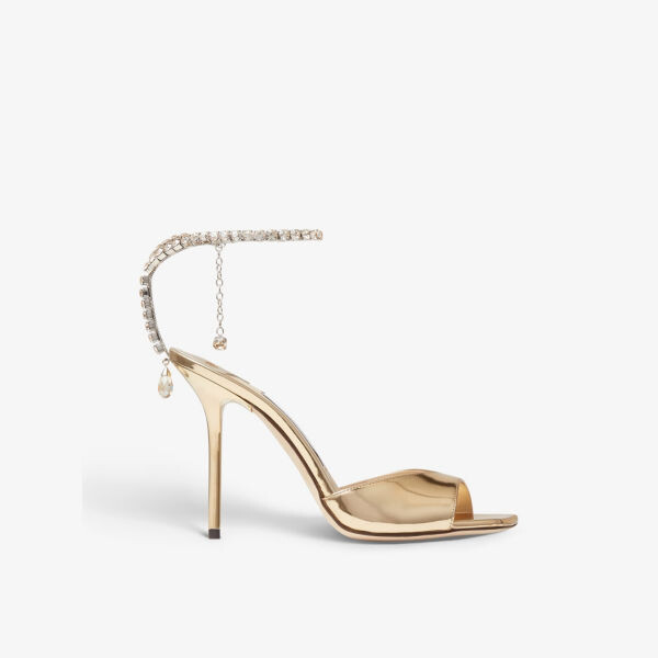 Босоножки Saeda на каблуке из металлизированной кожи, украшенные кристаллами Jimmy Choo, желтый
Босоножки Saeda на каблуке из металлизированной кожи, украшенные кристаллами Jimmy Choo, желтый