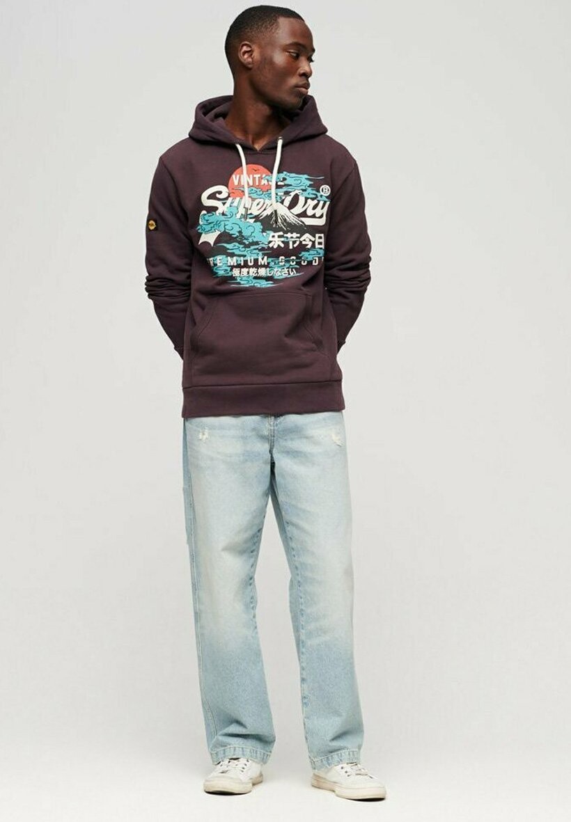 Толстовка с капюшоном Superdry Japanese Vintage Logo Graphic, темно-красный, Коричневый
Толстовка с капюшоном Superdry Japanese Vintage Logo Graphic, темно-красный, Коричневый