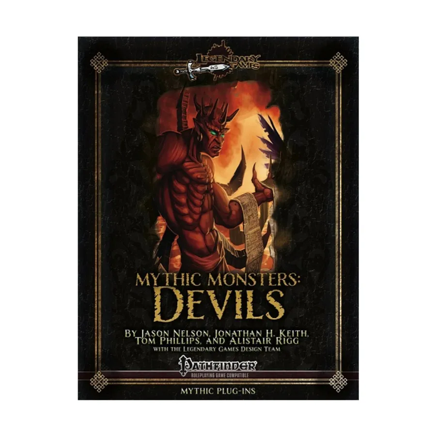 Mythic Monsters #11 - Devils, Pathfinder 1st Edition - Mythic Monsters (Legendary Games), мягкая обложка
Mythic Monsters #11 - Devils, Pathfinder 1st Edition - Mythic Monsters (Legendary Games), мягкая обложка