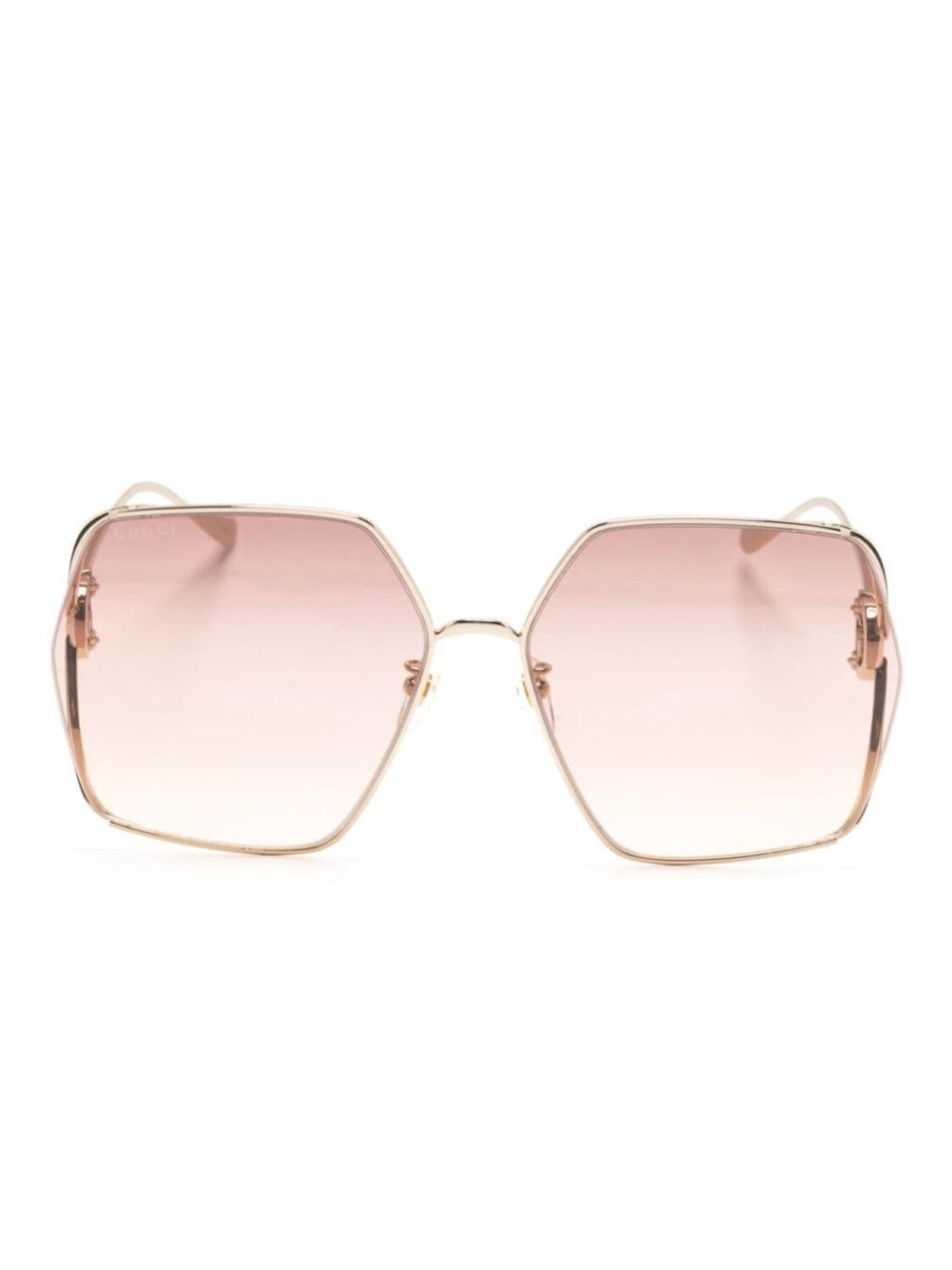 Солнцезащитные очки в квадратной оправе с логотипом Gucci Eyewear, розовый
Солнцезащитные очки в квадратной оправе с логотипом Gucci Eyewear, розовый