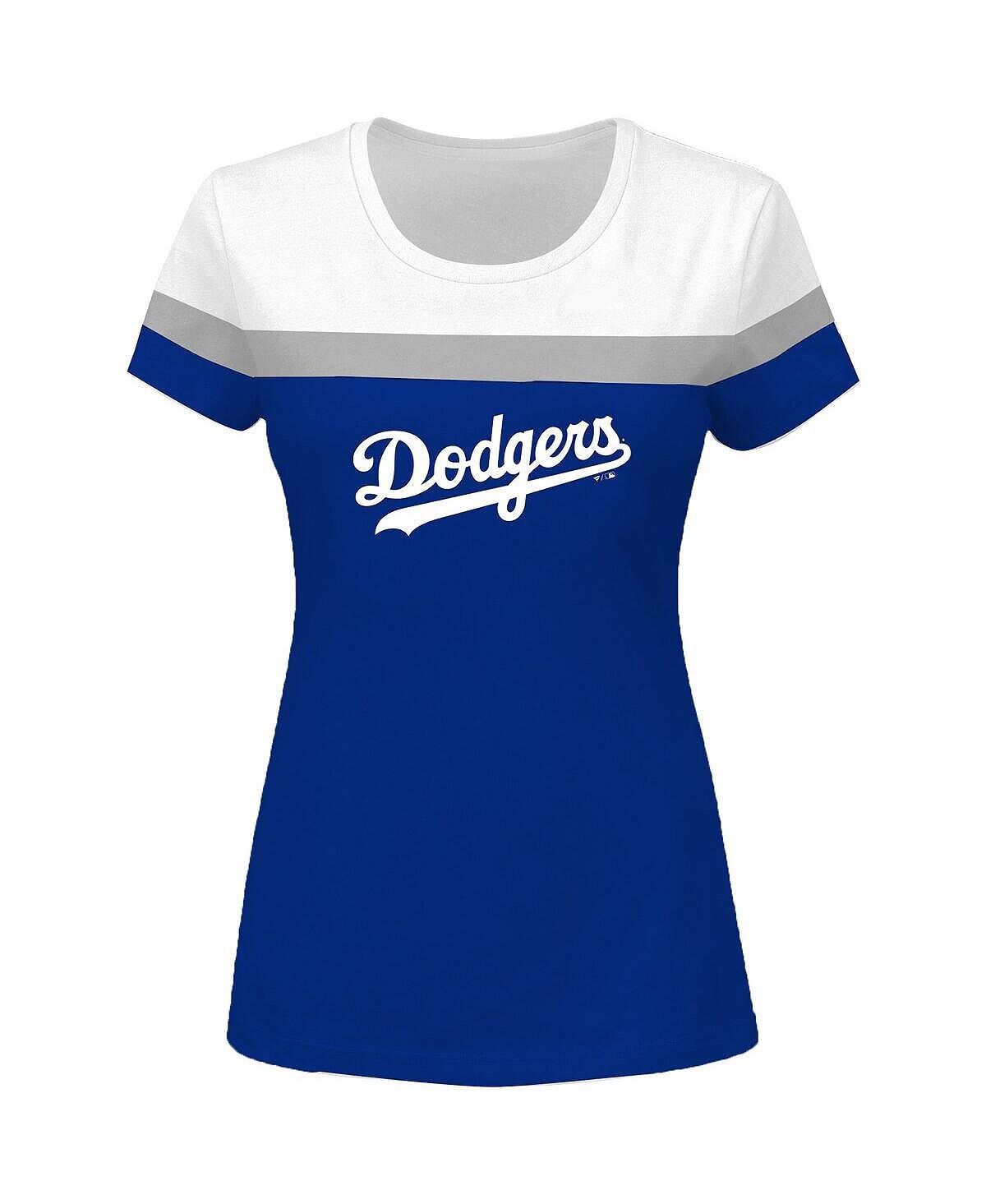 Женская белая футболка Royal Los Angeles Dodgers с цветными блоками больших размеров Profile, Белый
Женская белая футболка Royal Los Angeles Dodgers с цветными блоками больших размеров Profile, Белый