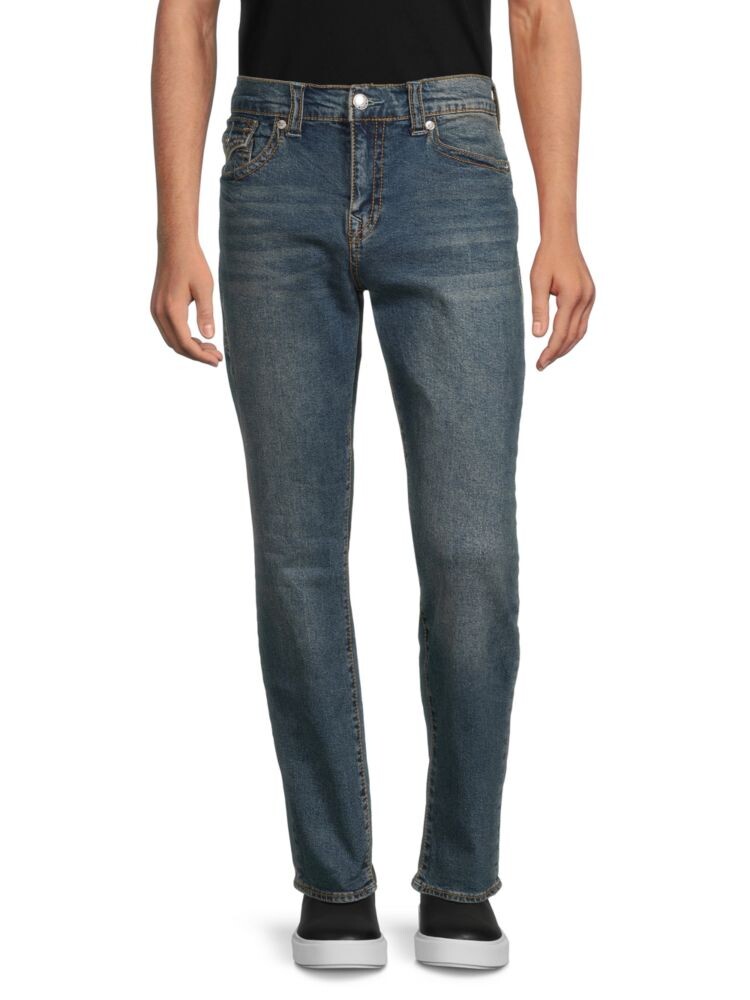Джинсы узкого кроя Geno с большими Т-образными клапанами True Religion, цвет Medium Wash
Джинсы узкого кроя Geno с большими Т-образными клапанами True Religion, цвет Medium Wash