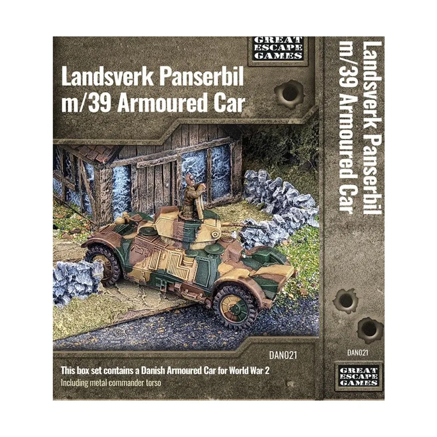 Бронеавтомобиль Landsverk Panserbil m/39 (Рысь) и датский командир (Great Escape Games), WWII Miniatures - Vehicles (28mm)
Бронеавтомобиль Landsverk Panserbil m/39 (Рысь) и датский командир (Great Escape Games), WWII Miniatures - Vehicles (28mm)