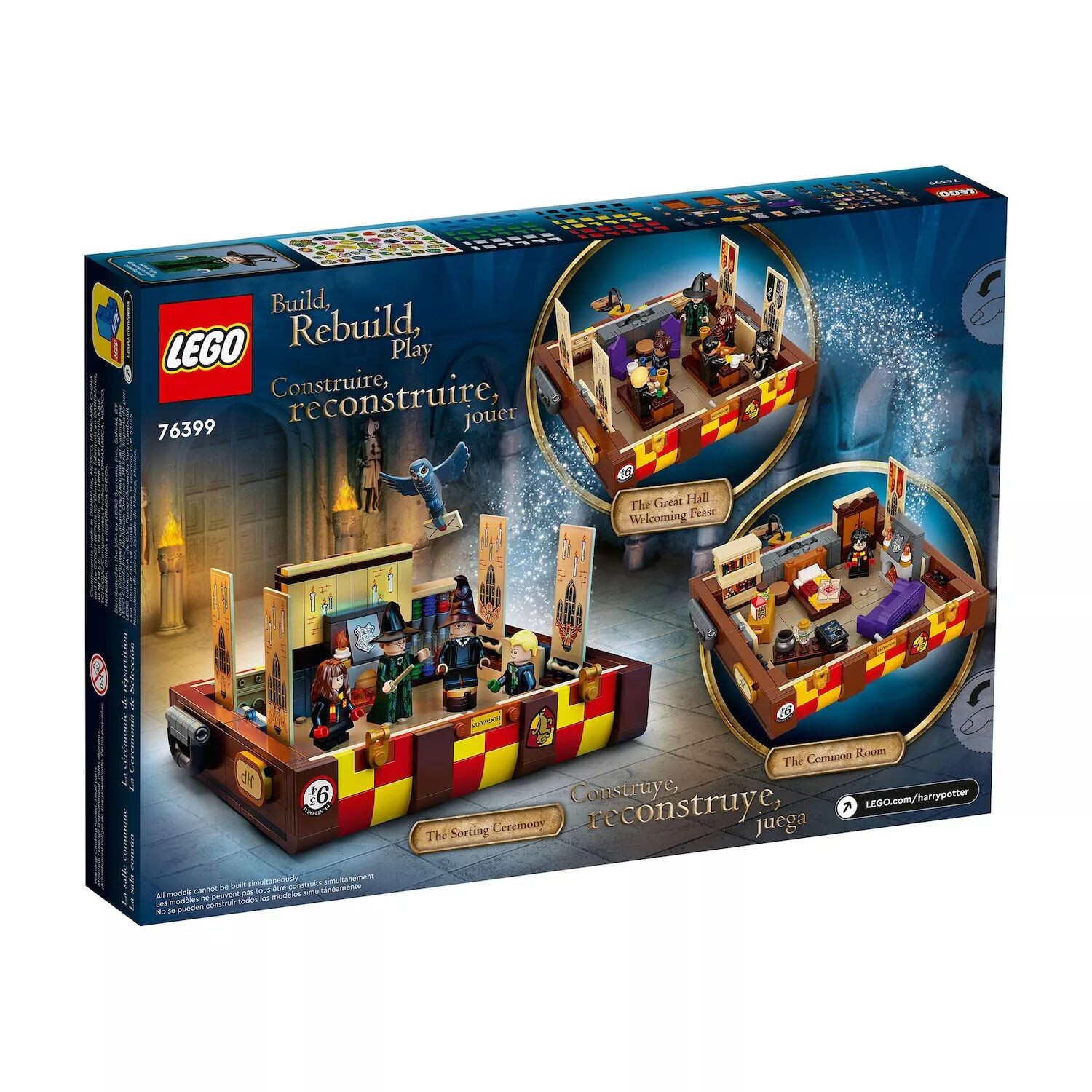LEGO Harry Potter Hogwarts Magical Trunk 76399 Строительный комплект (603 детали) LEGO
LEGO Harry Potter Hogwarts Magical Trunk 76399 Строительный комплект (603 детали) LEGO