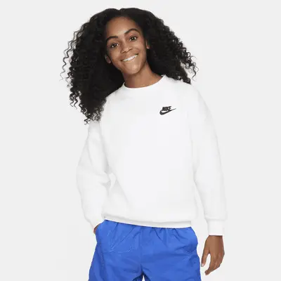 Толстовка Nike Sportswear Club Fleece, белый/черный 
Толстовка Nike Sportswear Club Fleece, белый/черный