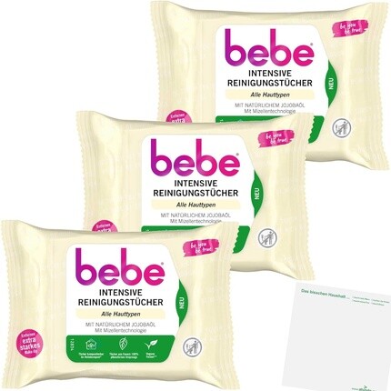 Салфетки для интенсивного очищения Bebe Young Care для всех типов кожи, 75 салфеток, Usy
Салфетки для интенсивного очищения Bebe Young Care для всех типов кожи, 75 салфеток, Usy