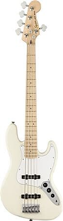 Squier Affinity Jazz Bass V 5-струнная гитара с кленовым грифом Olympic White 0378652 505 
Squier Affinity Jazz Bass V 5-струнная гитара с кленовым грифом Olympic White 0378652 505