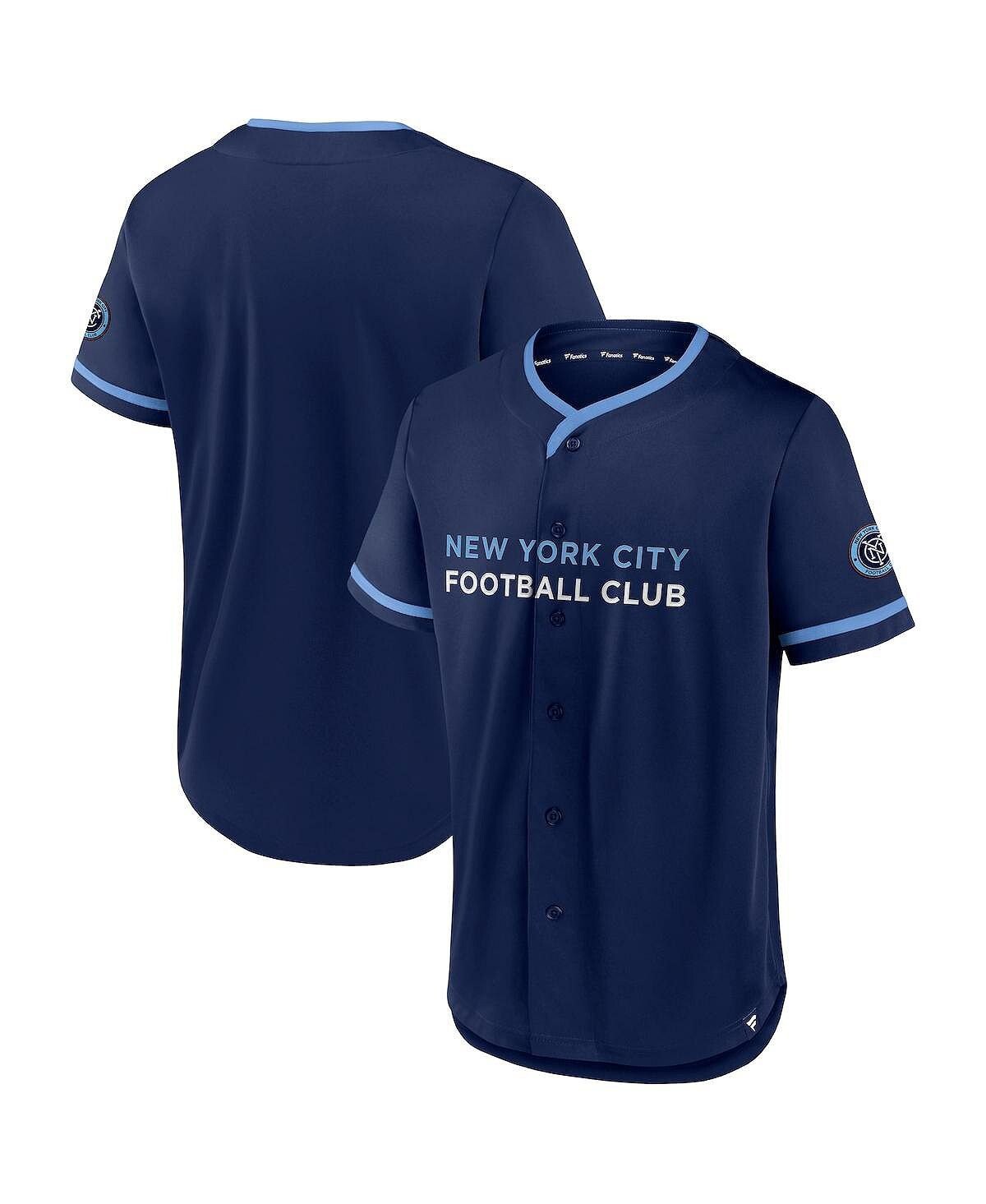 Мужская темно-синяя бейсбольная майка sky blue new york city fc ultimate player Fanatics, мульти
Мужская темно-синяя бейсбольная майка sky blue new york city fc ultimate player Fanatics, мульти