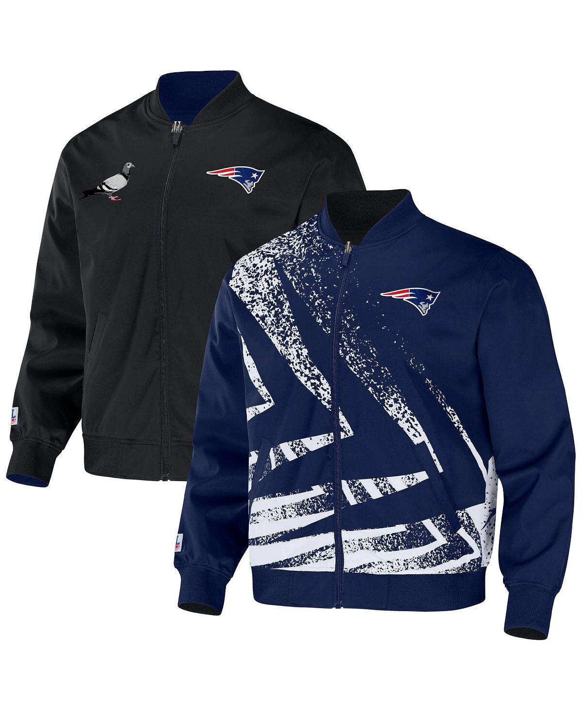 Мужская двусторонняя нейлоновая куртка nfl x staple navy new england patriots с вышивкой NFL Properties, синий
Мужская двусторонняя нейлоновая куртка nfl x staple navy new england patriots с вышивкой NFL Properties, синий