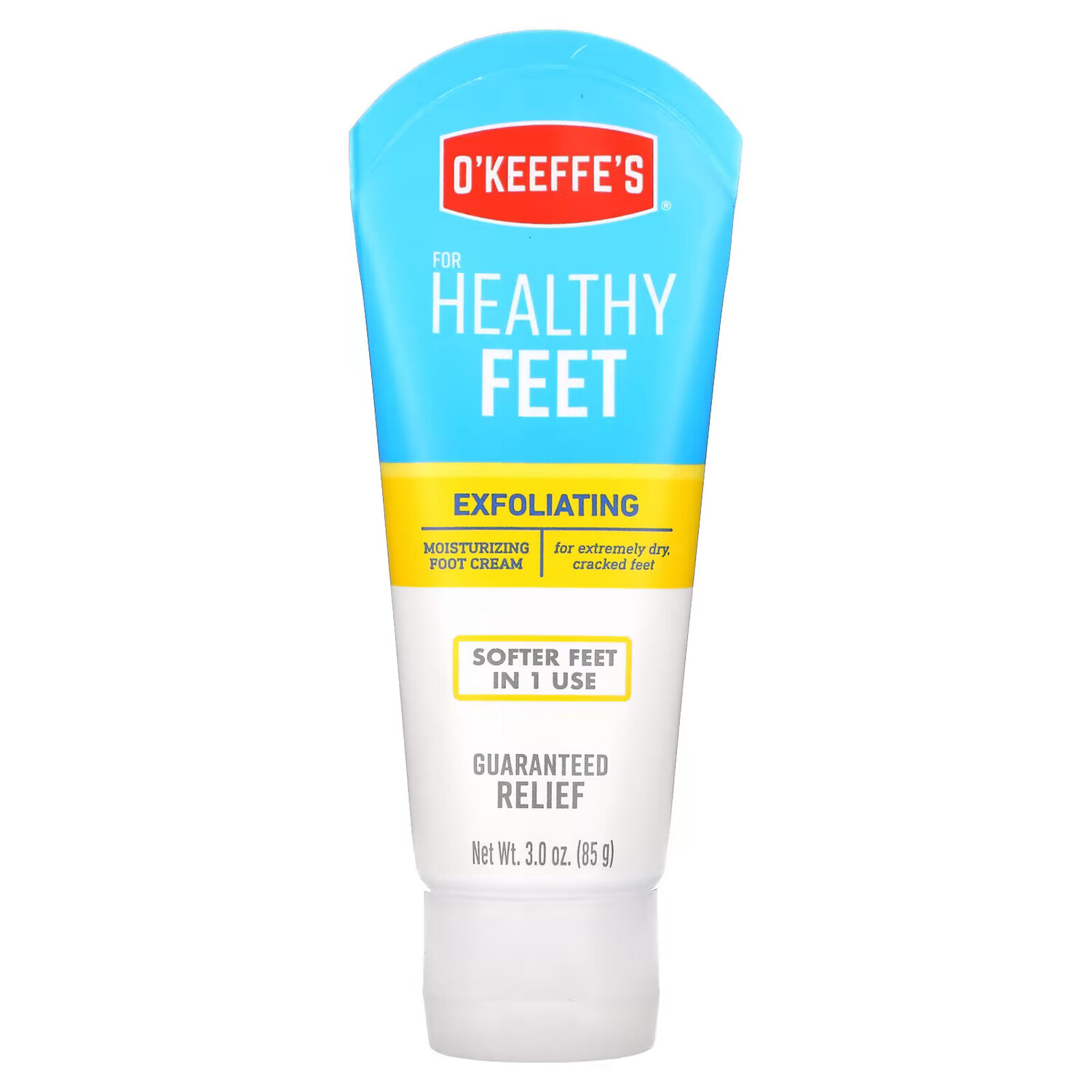 O'Keeffe's, Отшелушивающий увлажняющий крем для ног, для очень сухой, потрескавшейся кожи, 85 г (3 унции)
O'Keeffe's, Отшелушивающий увлажняющий крем для ног, для очень сухой, потрескавшейся кожи, 85 г (3 унции)