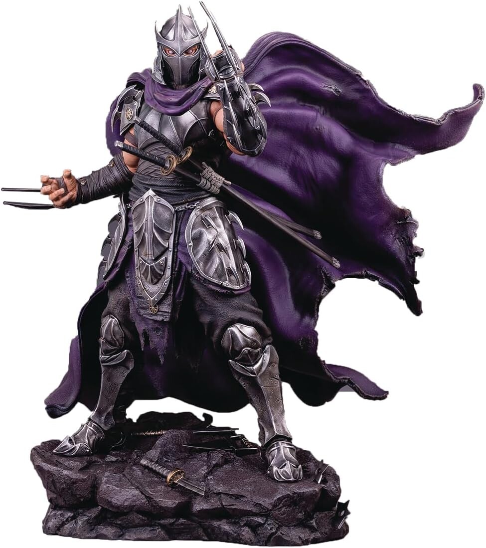 Статуэтка PCS Collectibles Teenage Mutant Ninja Turtles Legends, Shredder 1:3 Scale Deluxe Edition, 68,6 см
Статуэтка PCS Collectibles Teenage Mutant Ninja Turtles Legends, Shredder 1:3 Scale Deluxe Edition, 68,6 см