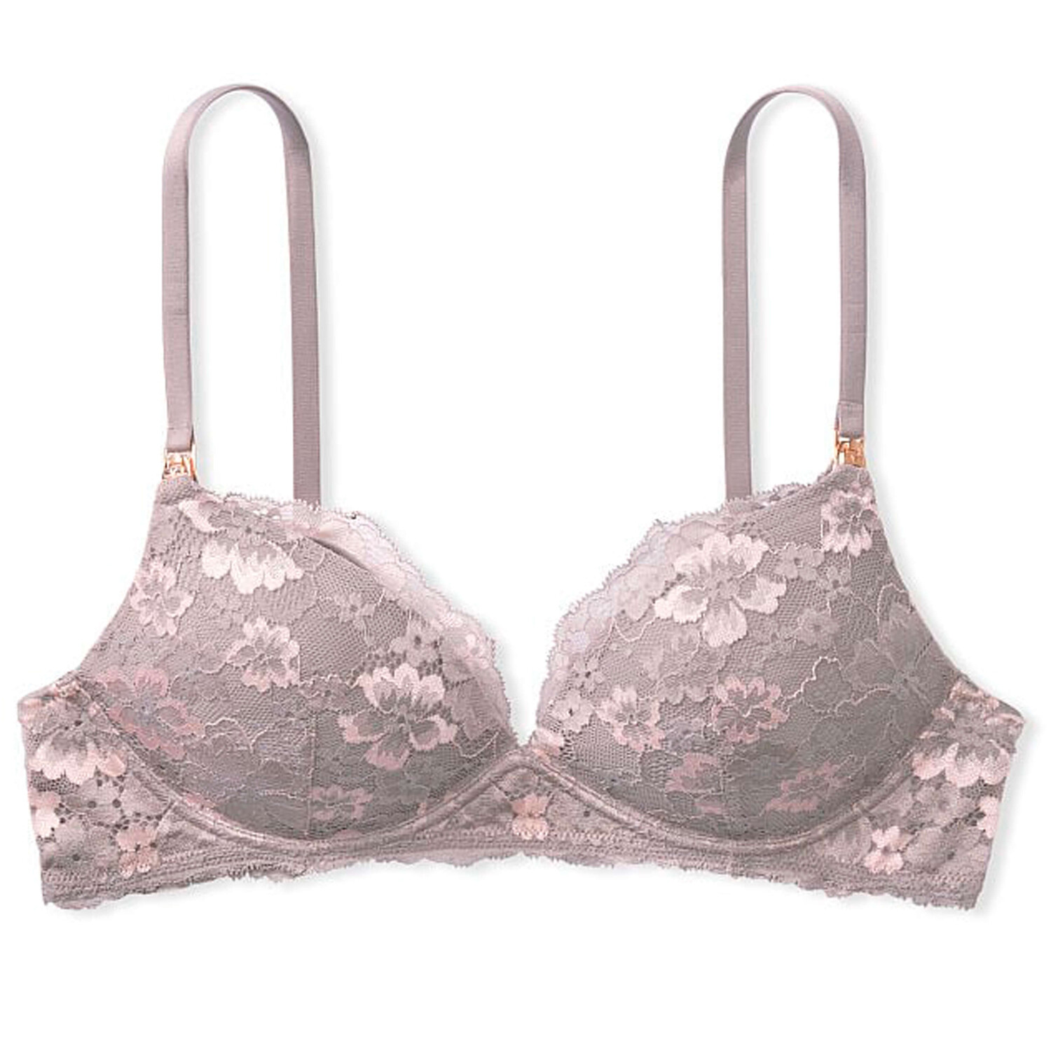 Бюстгальтер для кормления Victoria's Secret Body By Victoria Wireless, серо-розовый
Бюстгальтер для кормления Victoria's Secret Body By Victoria Wireless, серо-розовый
