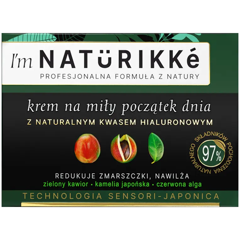 I'm Natürikké Naturalny Kwas hialuronowy увлажняющий крем для лица для приятного начала дня, 50 мл
I'm Natürikké Naturalny Kwas hialuronowy увлажняющий крем для лица для приятного начала дня, 50 мл