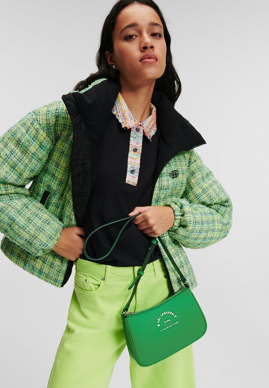 Сумка на плечо RUE SAINT GUILLAUME SMALL ZIP KARL LAGERFELD, базиликовый зеленый
Сумка на плечо RUE SAINT GUILLAUME SMALL ZIP KARL LAGERFELD, базиликовый зеленый