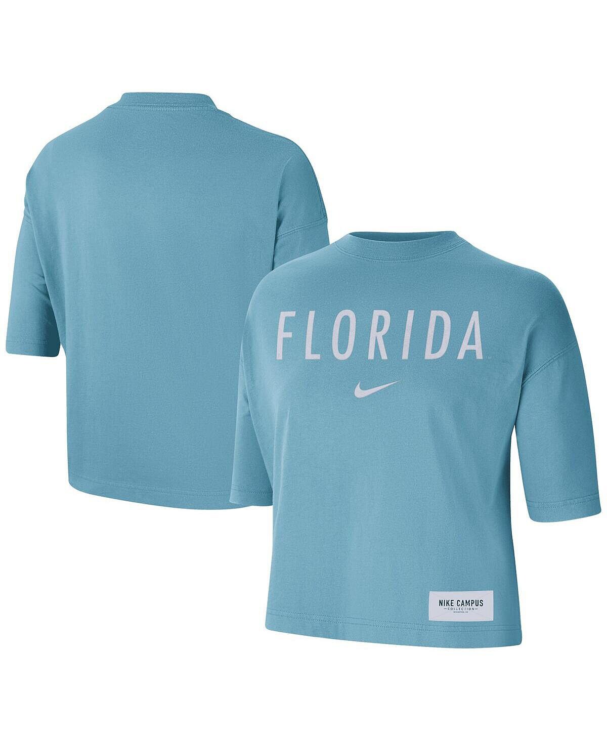 Женская футболка свободного кроя синего цвета florida gators earth tones Nike, синий
Женская футболка свободного кроя синего цвета florida gators earth tones Nike, синий
