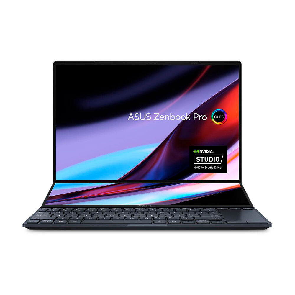 Ноутбук Asus Zenbook Pro 14 Duo OLED UX8402, 14.5", 32ГБ/1ТБ, i9-13900H, RTX 4060, черный, английская клавиатура
Ноутбук Asus Zenbook Pro 14 Duo OLED UX8402, 14.5", 32ГБ/1ТБ, i9-13900H, RTX 4060, черный, английская клавиатура