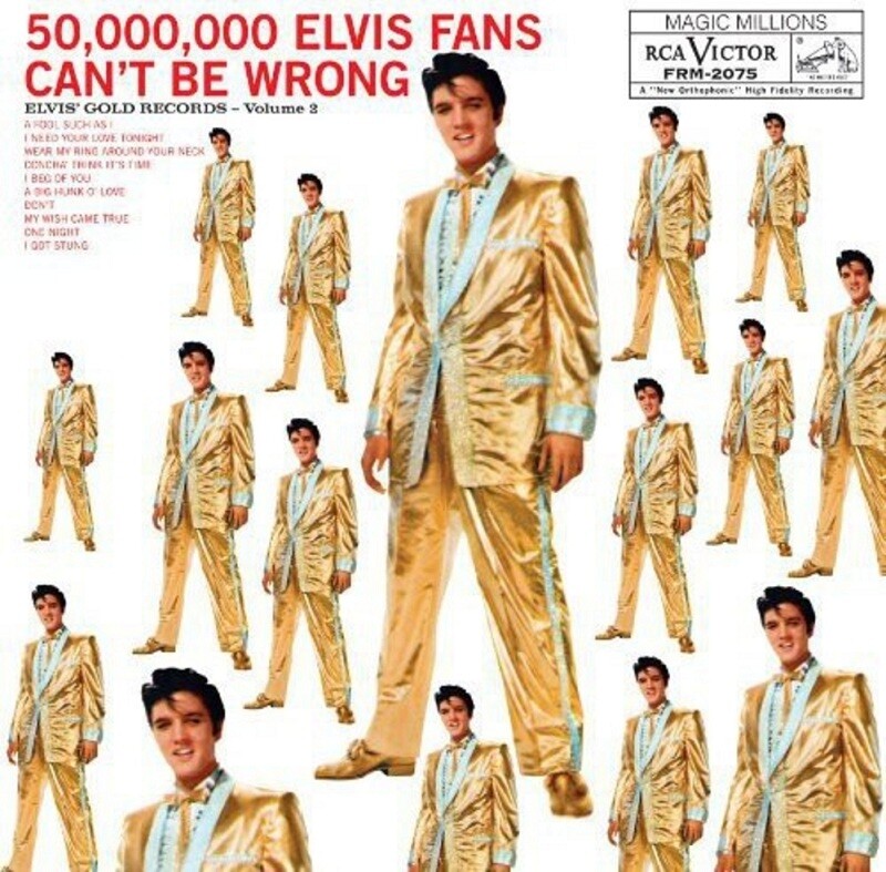 Виниловая пластинка 50.000.000 Elvis Fans Can't Be Wrong Golden Records Volume 2 | Elvis Presley
Виниловая пластинка 50.000.000 Elvis Fans Can't Be Wrong Golden Records Volume 2 | Elvis Presley