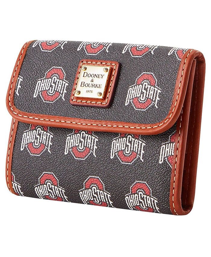 Женский кошелек для кредитных карт Ohio State Buckeyes с клапаном Dooney & Bourke, серый
Женский кошелек для кредитных карт Ohio State Buckeyes с клапаном Dooney & Bourke, серый