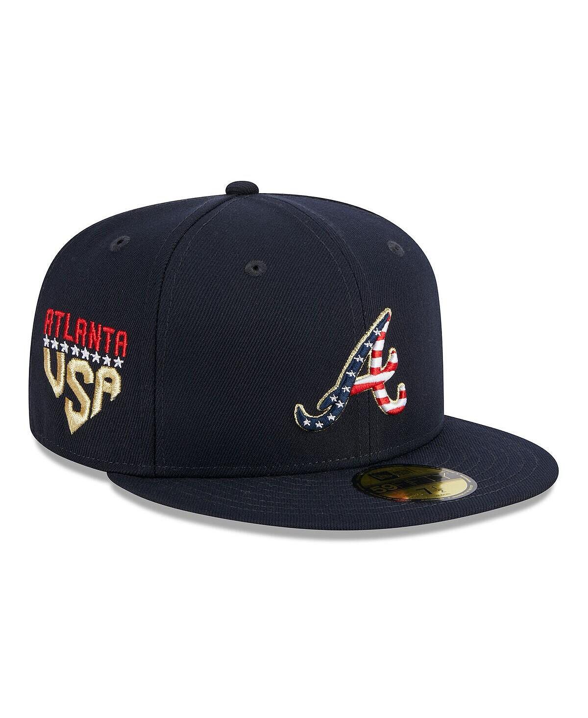 Мужская темно-синяя шляпа Atlanta Braves 2023 Четвертое июля 59FIFTY Облегающая шляпа New Era
Мужская темно-синяя шляпа Atlanta Braves 2023 Четвертое июля 59FIFTY Облегающая шляпа New Era