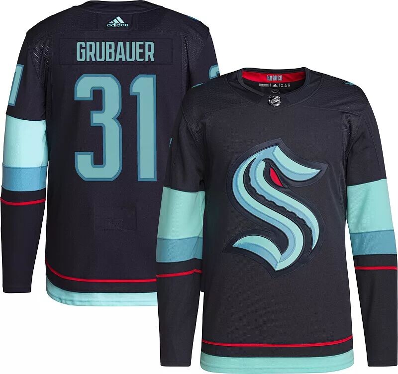 Adidas Seattle Kraken Philipp Grubauer #31 ADIZERO Home Аутентичный джерси
Adidas Seattle Kraken Philipp Grubauer #31 ADIZERO Home Аутентичный джерси