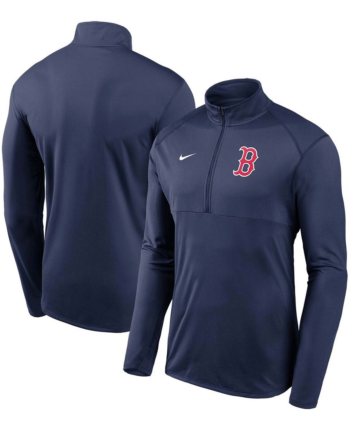 Мужская темно-синяя куртка boston red sox team logo element performance с молнией до половины Nike, синий
Мужская темно-синяя куртка boston red sox team logo element performance с молнией до половины Nike, синий
