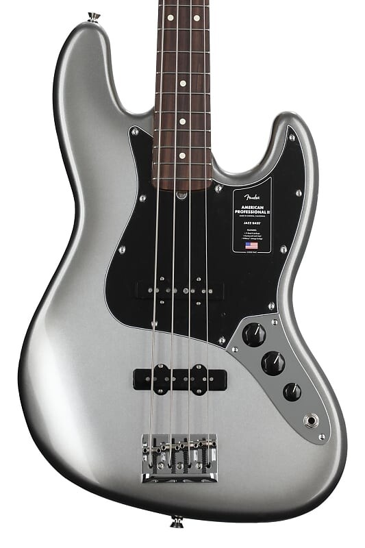 Бас-гитара Fender American Professional II Jazz Bass - Mercury с палисандровой накладкой 0193970755
Бас-гитара Fender American Professional II Jazz Bass - Mercury с палисандровой накладкой 0193970755