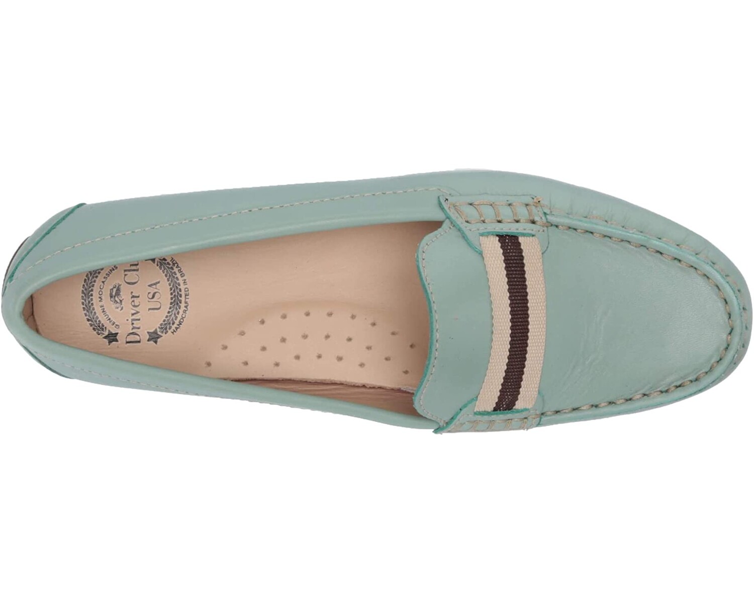 Лоферы Women's Leather Made in Brazil Grow Gain Ribbon Detail Driver Moc Loafer Driver Club USA, пудра зеленая зернистая
Лоферы Women's Leather Made in Brazil Grow Gain Ribbon Detail Driver Moc Loafer Driver Club USA, пудра зеленая зернистая