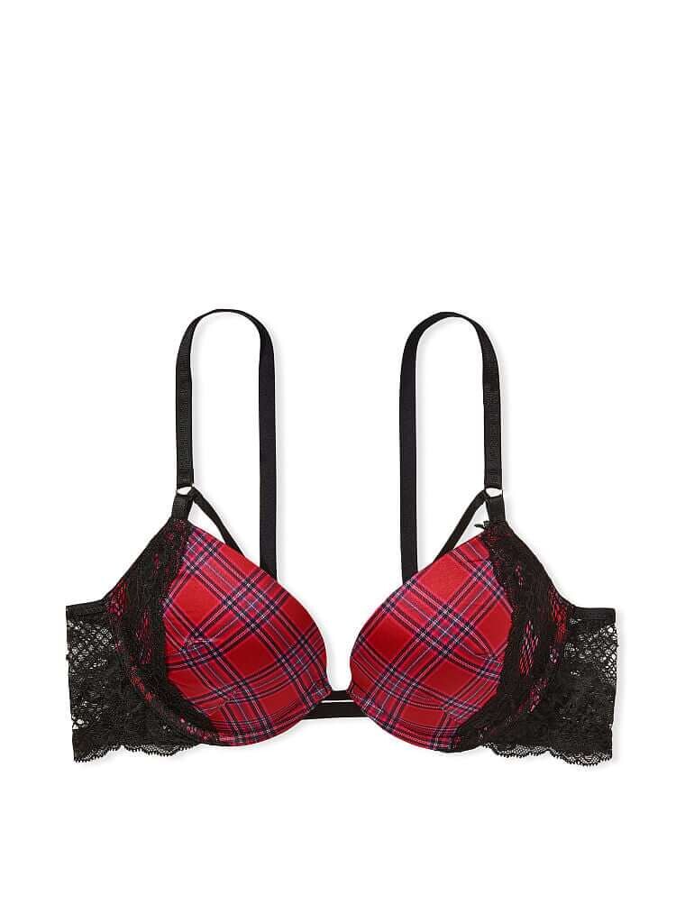 Кружевной бюстгальтер Victoria's Secret Very Sexy пуш-ап в сеточку на бретелях, кружевной плед
Кружевной бюстгальтер Victoria's Secret Very Sexy пуш-ап в сеточку на бретелях, кружевной плед