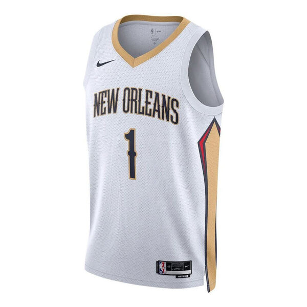 Майка Nike Dri-FIT NBA New Orleans Pelicans Zion Williamson Association Edition 2022/23, Белый
Майка Nike Dri-FIT NBA New Orleans Pelicans Zion Williamson Association Edition 2022/23, Белый