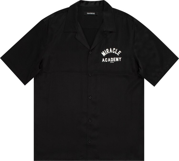 Футболка Nahmias Miracle Academy Silk Short-Sleeve Button Down 'Black', черный
Футболка Nahmias Miracle Academy Silk Short-Sleeve Button Down 'Black', черный