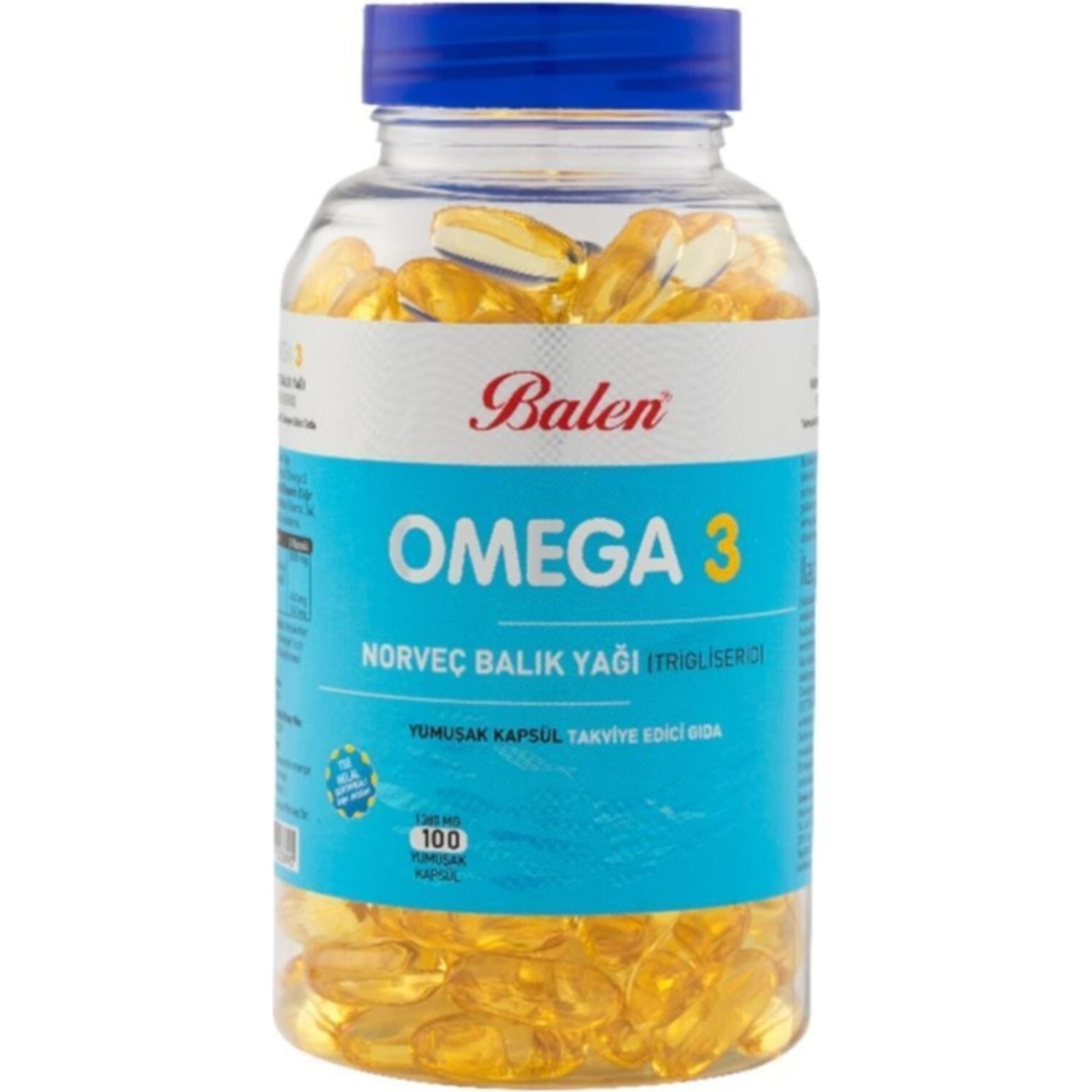 Balen Omega 3, норвежский рыбий жир, 1380 мг, 100 капсул в форме триглицеридов
Balen Omega 3, норвежский рыбий жир, 1380 мг, 100 капсул в форме триглицеридов
