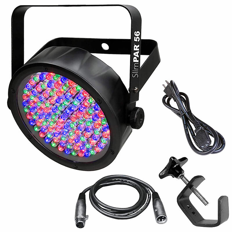 Прожектор Chauvet Chauvet DJ SlimPAR 56 LED RBG Par Wall Stage Wash Light w DMX Cable, Clamp
Прожектор Chauvet Chauvet DJ SlimPAR 56 LED RBG Par Wall Stage Wash Light w DMX Cable, Clamp