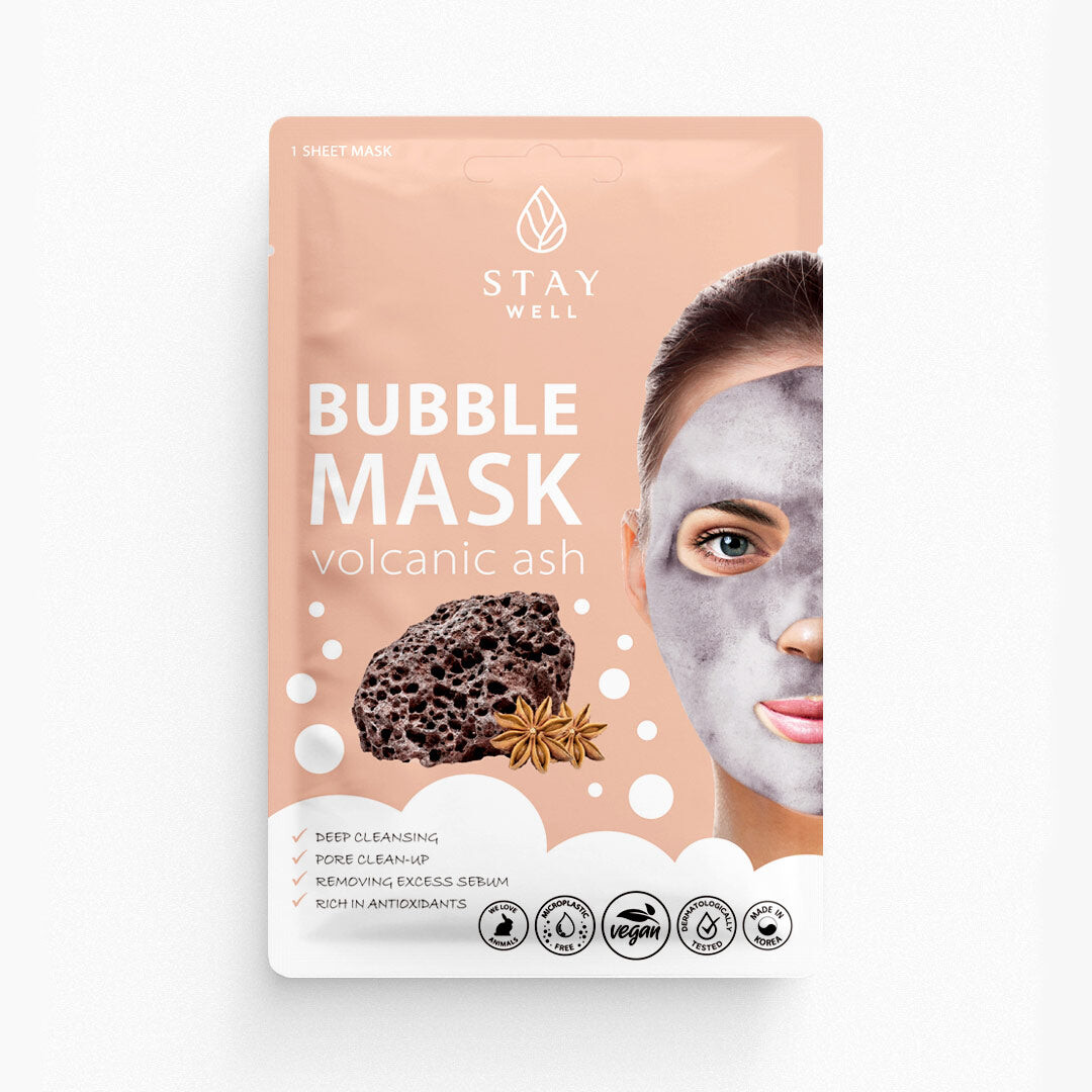 Stay Well Deep Cleansing Bubble Mask Volcanic Глубоко очищающая пузырьковая маска для лица 20г
Stay Well Deep Cleansing Bubble Mask Volcanic Глубоко очищающая пузырьковая маска для лица 20г