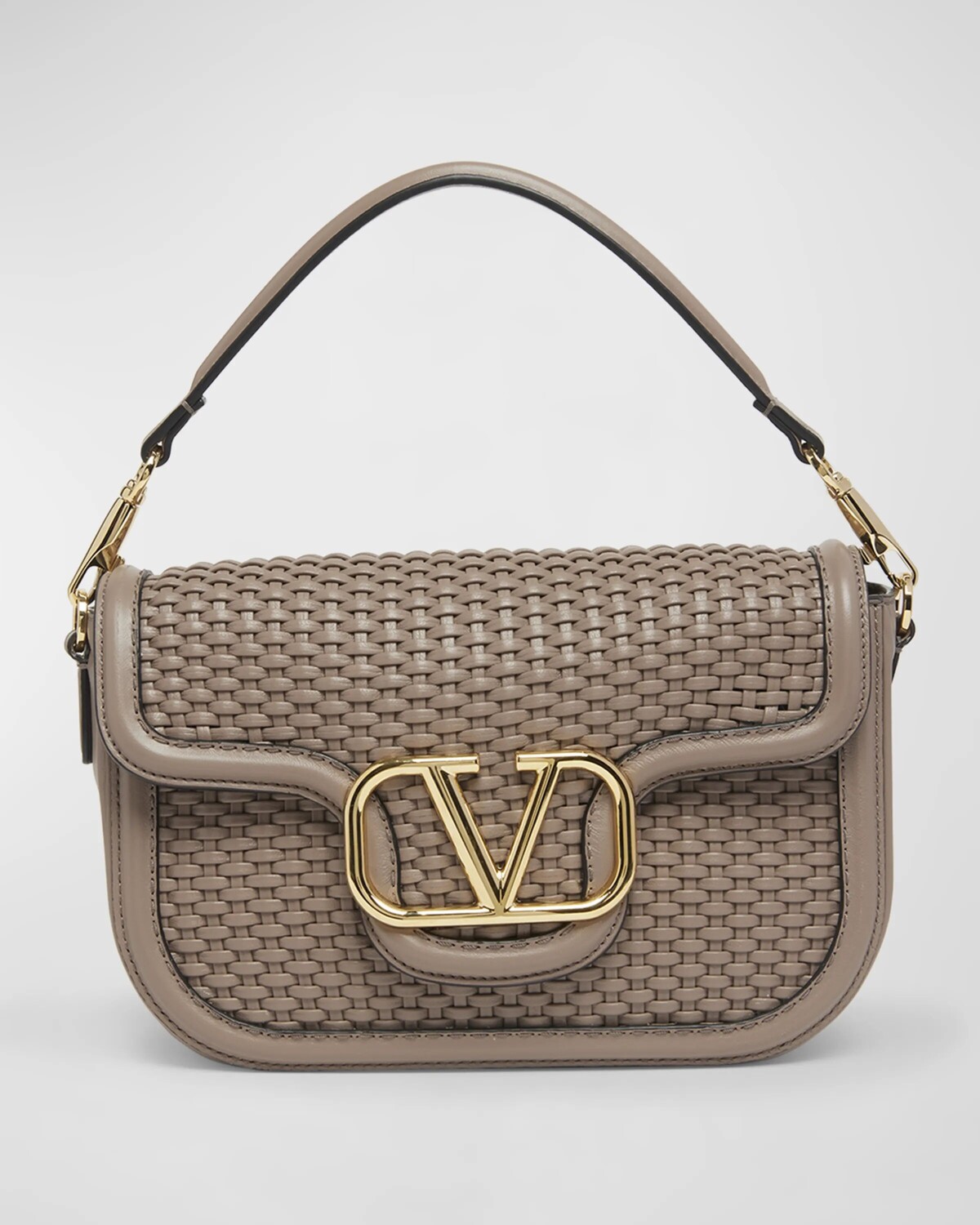 Плетеная кожаная сумка на плечо Alltime VLOGO Valentino Garavani, цвет Clay
Плетеная кожаная сумка на плечо Alltime VLOGO Valentino Garavani, цвет Clay