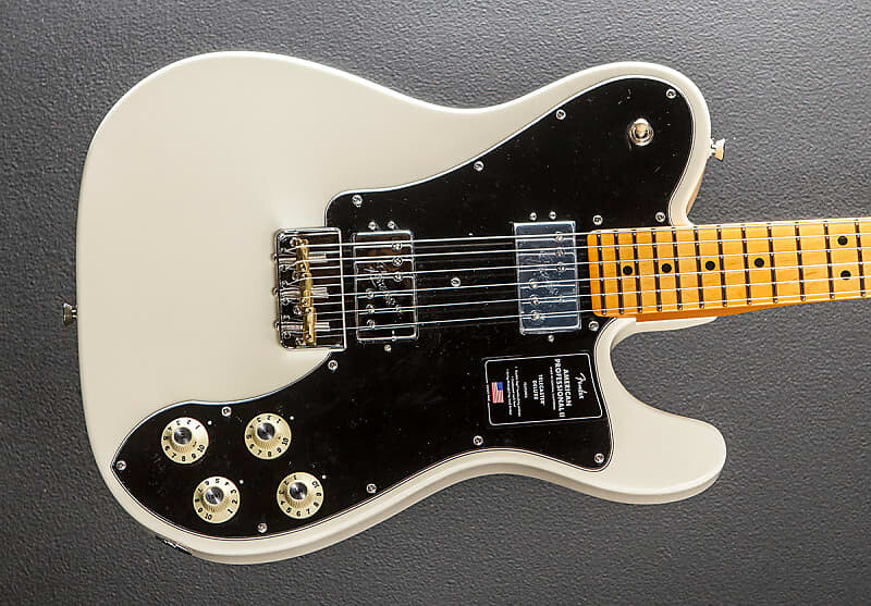 American Professional II Telecaster Deluxe - олимпийский белый с кленом Fender American Professional II Telecaster Deluxe - w/Maple
American Professional II Telecaster Deluxe - олимпийский белый с кленом Fender American Professional II Telecaster Deluxe - w/Maple