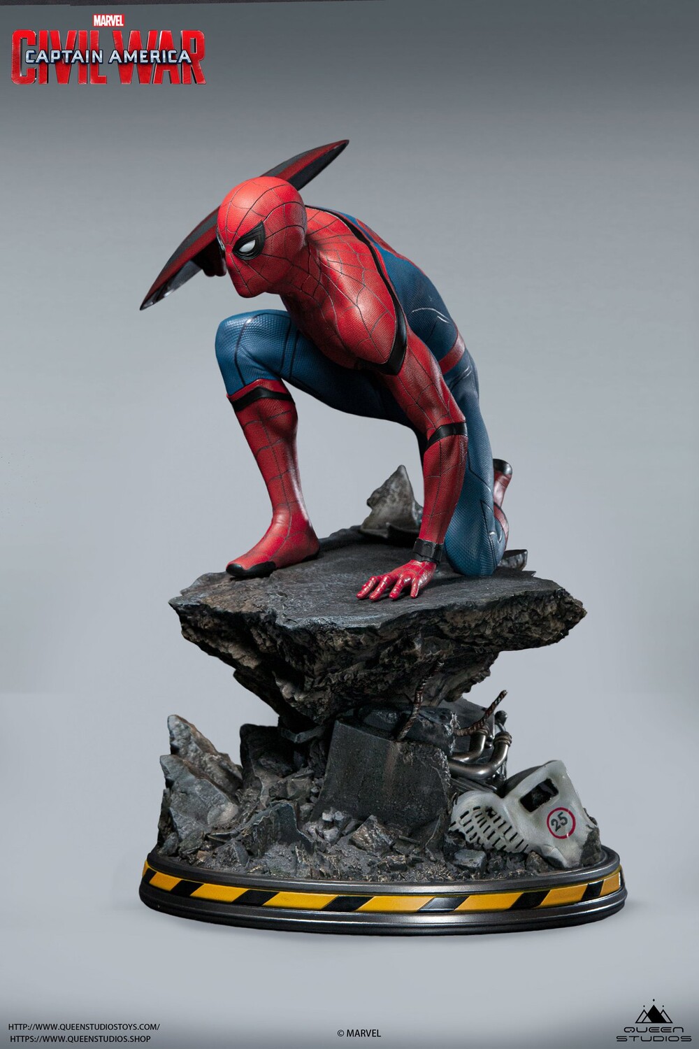 Статуэтка Queen Studios Spider-Man,1/4 Scale Captain America: Civil War (Regular Edition), 40 см
Статуэтка Queen Studios Spider-Man,1/4 Scale Captain America: Civil War (Regular Edition), 40 см