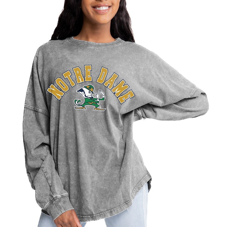 Футболка с длинным рукавом Gameday Couture Notre Dame Fighting Irish, серый
Футболка с длинным рукавом Gameday Couture Notre Dame Fighting Irish, серый