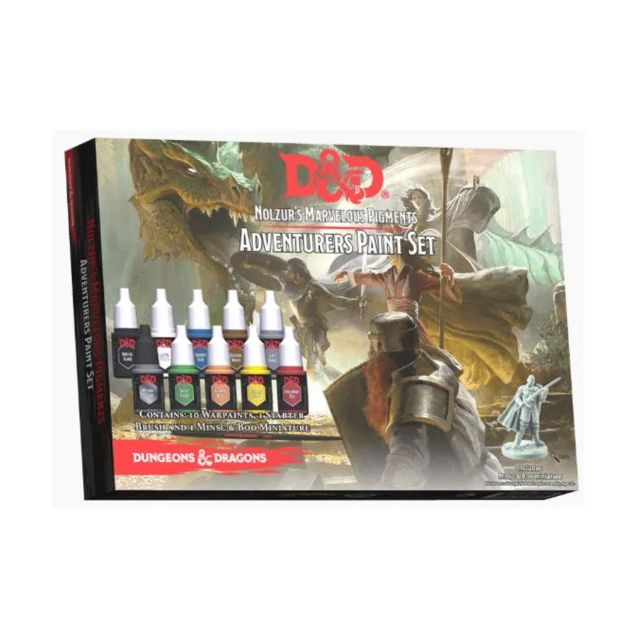 Dungeons & Dragons Чудесные пигменты Нолзура — набор красок для искателей приключений, D&D Paints, Brushes & More
Dungeons & Dragons Чудесные пигменты Нолзура — набор красок для искателей приключений, D&D Paints, Brushes & More