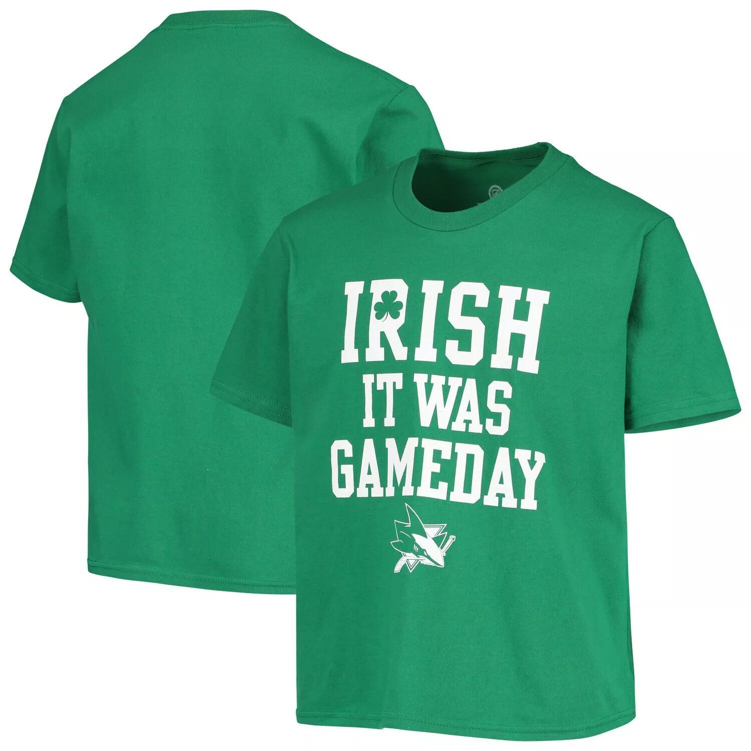 Зеленая футболка с логотипом Youth Fanatics San Jose Sharks Irish It Was Gameday Fanatics
Зеленая футболка с логотипом Youth Fanatics San Jose Sharks Irish It Was Gameday Fanatics