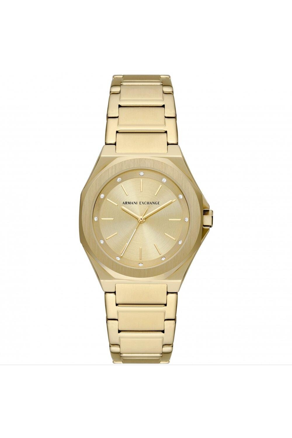 Модные аналоговые кварцевые часы из нержавеющей стали - Ax4608 Armani Exchange, золото
Модные аналоговые кварцевые часы из нержавеющей стали - Ax4608 Armani Exchange, золото