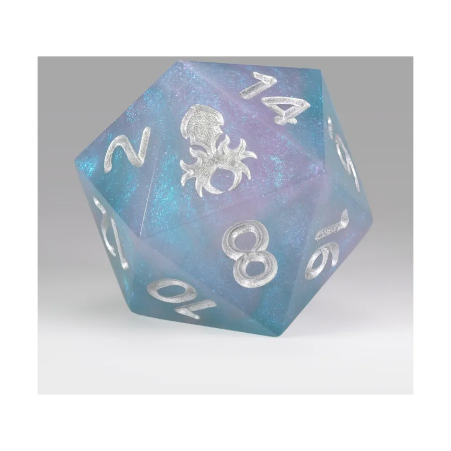 Полированная острая кромка 55 мм d20 — Бабочка-лимонад, Oversized D20's (Kraken Dice)
Полированная острая кромка 55 мм d20 — Бабочка-лимонад, Oversized D20's (Kraken Dice)