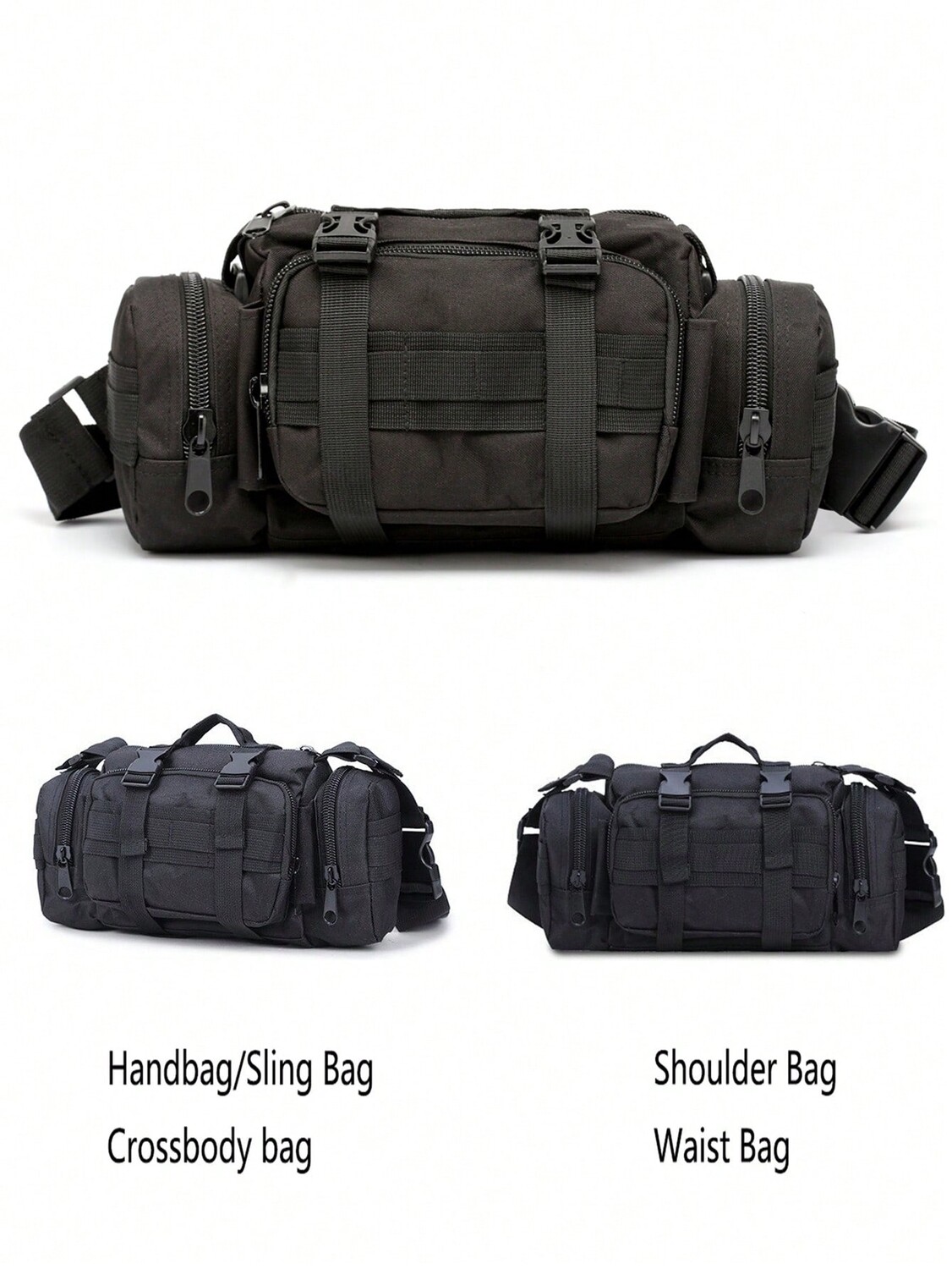 Мужская поясная сумка Fanny Bag для спорта на открытом воздухе Mochilas Рыбалка Кемпинг Восхождение Путешествия Мужской слинг нагрудные сумки, черный
Мужская поясная сумка Fanny Bag для спорта на открытом воздухе Mochilas Рыбалка Кемпинг Восхождение Путешествия Мужской слинг нагрудные сумки, черный
