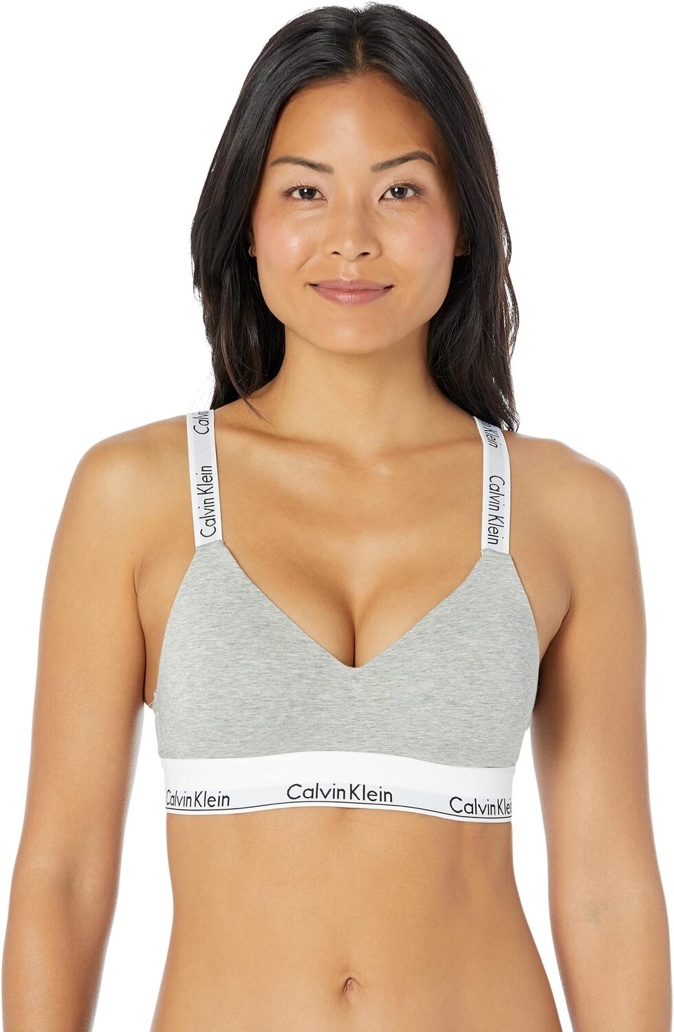 Современный хлопковый бюстгальтер на легкой подкладке Calvin Klein Underwear, цвет Grey Heather
Современный хлопковый бюстгальтер на легкой подкладке Calvin Klein Underwear, цвет Grey Heather