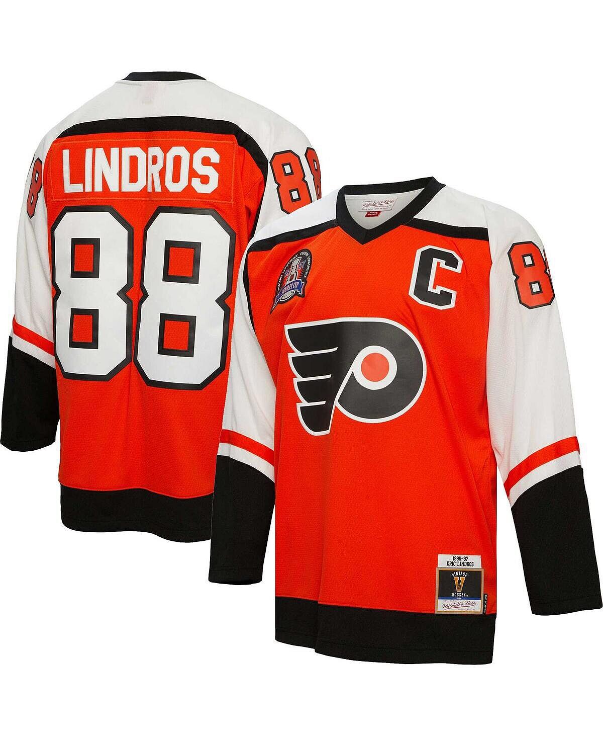 Мужская футболка Эрика Линдроса Orange Philadelphia Flyers 1992 Blue Line Player Mitchell & Ness
Мужская футболка Эрика Линдроса Orange Philadelphia Flyers 1992 Blue Line Player Mitchell & Ness