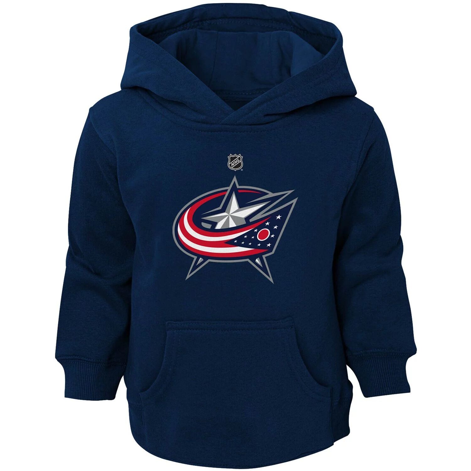 Темно-синий пуловер с капюшоном с логотипом для малышей Columbus Blue Jackets Primary Logo Outerstuff
Темно-синий пуловер с капюшоном с логотипом для малышей Columbus Blue Jackets Primary Logo Outerstuff