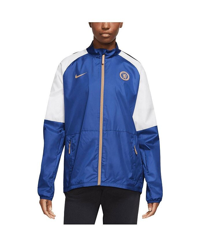 Мужская синяя куртка Челси 2023/24 Academy AWF с молнией во всю длину реглан Nike, синий
Мужская синяя куртка Челси 2023/24 Academy AWF с молнией во всю длину реглан Nike, синий